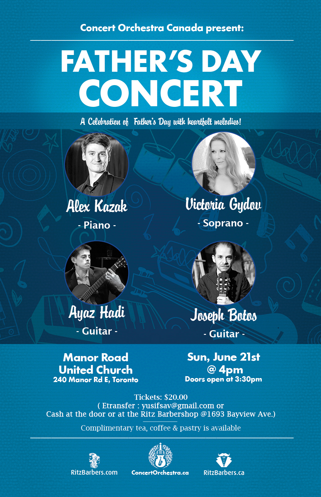 Father's Day Concert 2026 - Toronto